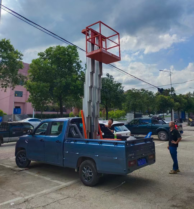 西藏车载铝合金式高空作业车
